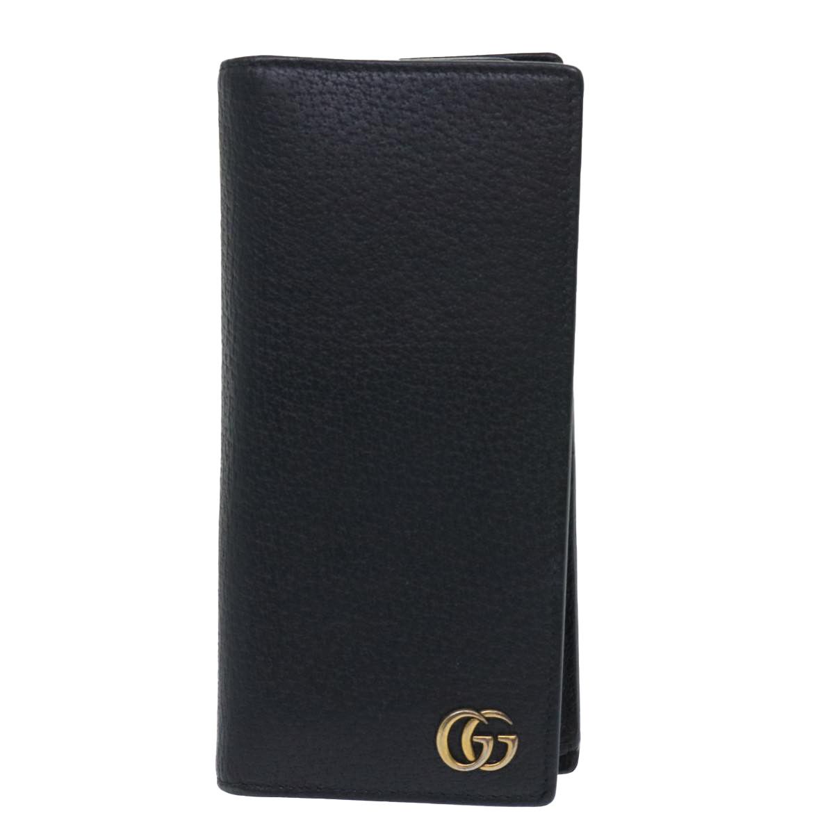 Gucci Gg Marmont Black Leather Wallet (Pre-Owned) Size ONE SIZE - 1 Thumbnail