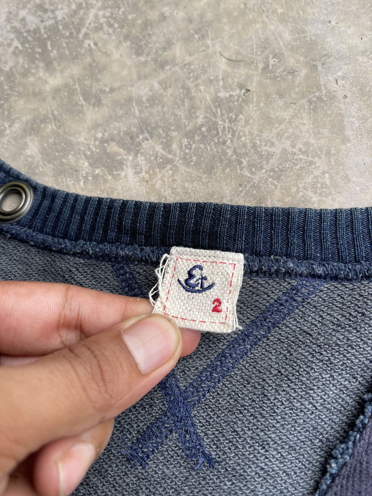 Eternal × Japanese Brand × Pure Blue Japan Pure indigo Eternal Cardigan Jacket Size US M / EU 48-50 / 2 - 9 Thumbnail
