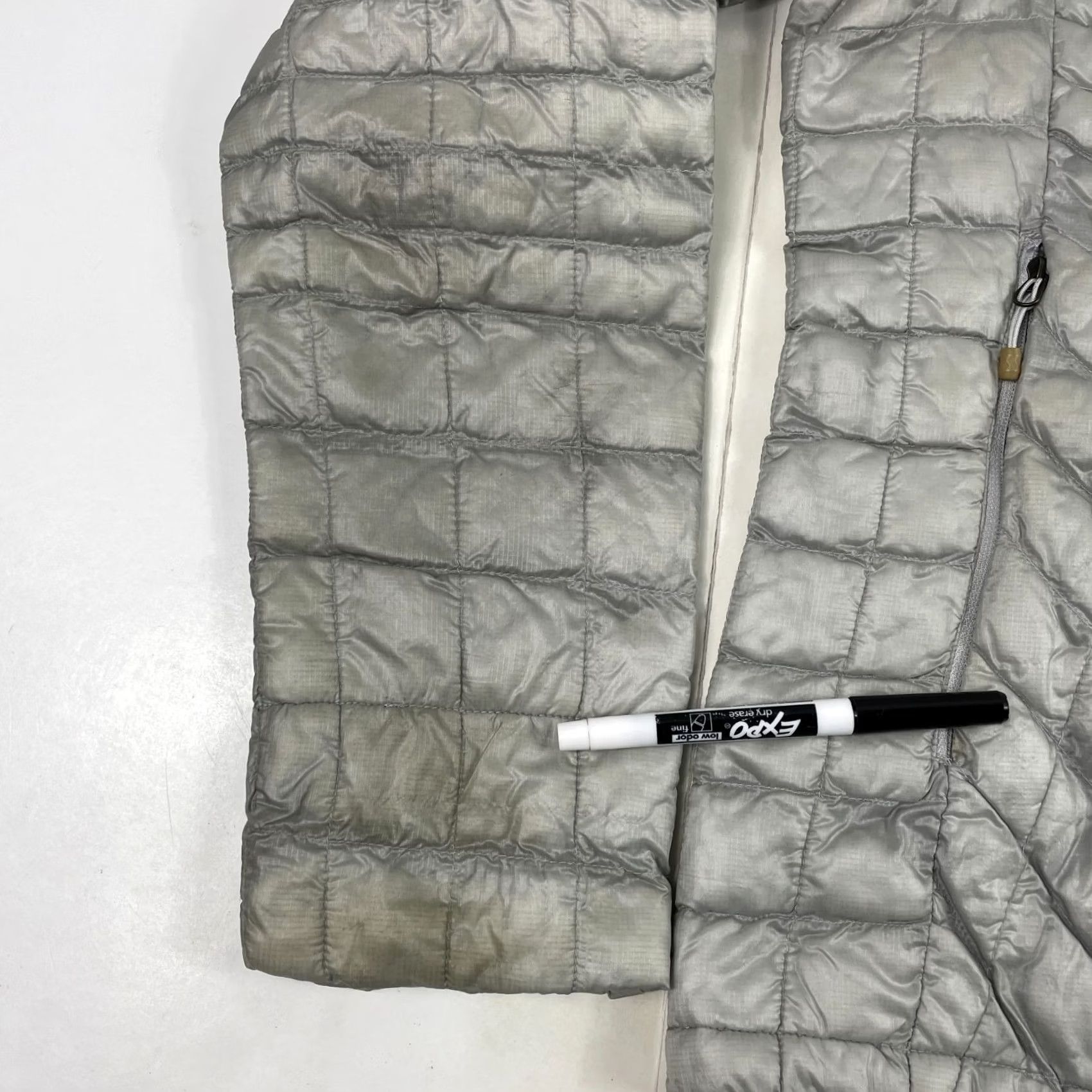 The North Face The North Face Womens Medium Gray Thermoball Puffer Jacket Size M / US 6-8 / IT 42-44 - 6 Thumbnail