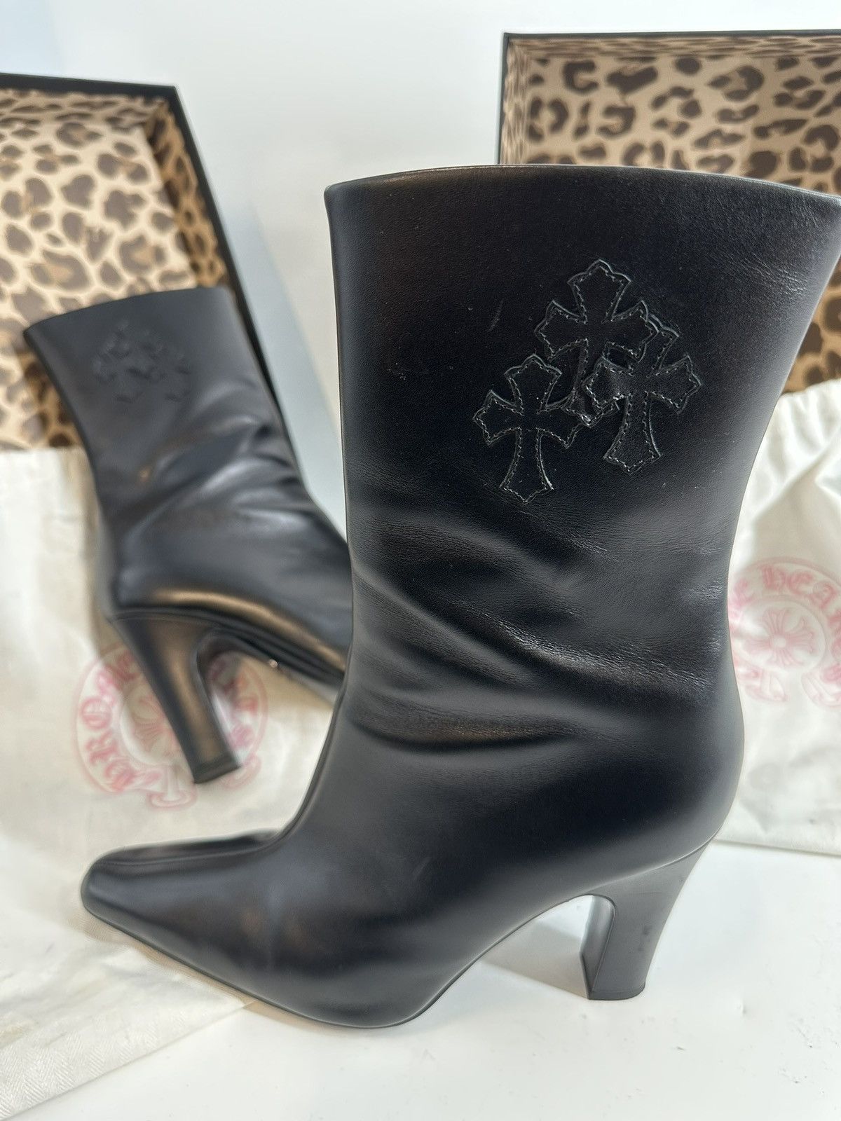 Chrome Hearts Sugar Jones Chrome Hearts Heels Size US 9 / IT 39 - 1 Thumbnail