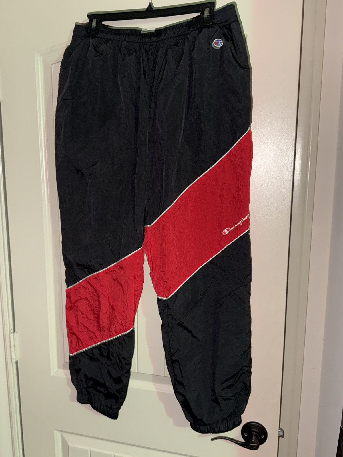 Champion Nylon/Cotton Track Pants Size US 36 / EU 52 - 1 Thumbnail