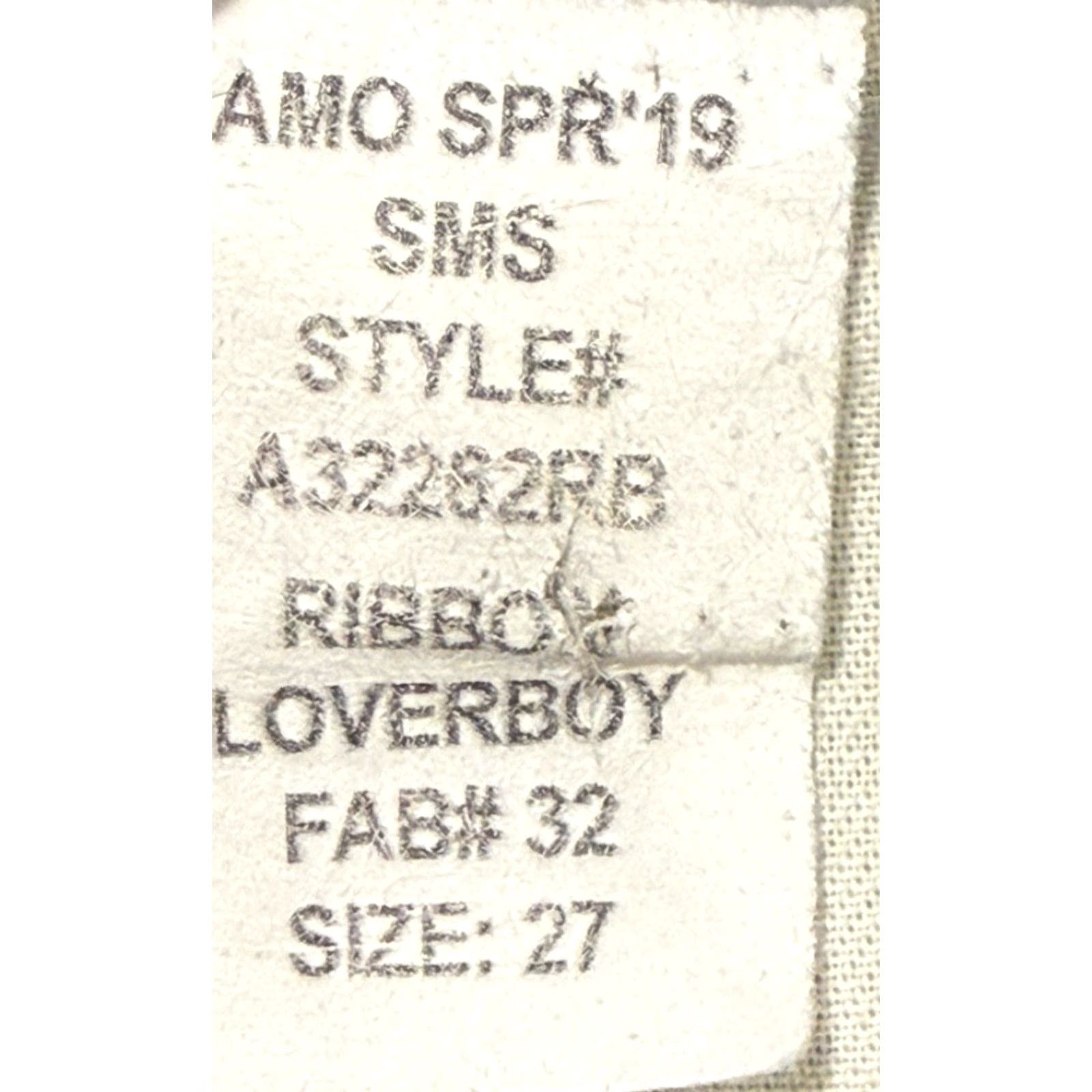 AMO AMO Loverboy Jeans High Rise Distressed Straight Women’s Size 27 Blue Size 27" / US 4 / IT 40 - 8 Thumbnail