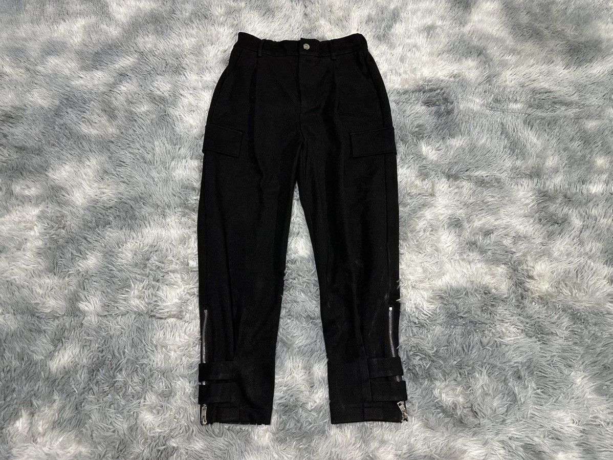 Seditionaries 🔥Sick Y2K Punk Rave Zipper Pants Punk Size US 30 / EU 46 - 2 Thumbnail