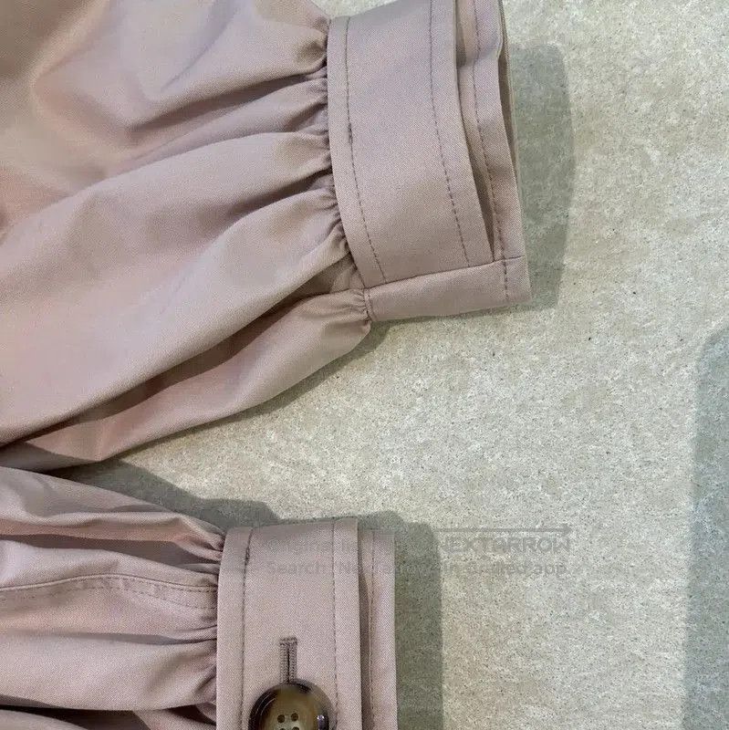 Burberry Burberry Pink Cotton Women's Trench Coat. Size M / US 6-8 / IT 42-44 - 7 Thumbnail