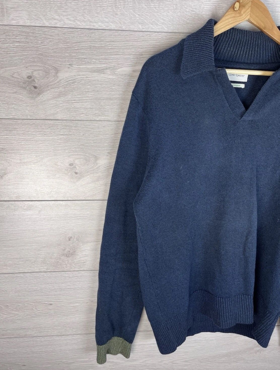 Oliver Spencer Vintage men’s sweater Oliver Spencer ecological size L Size US L / EU 52-54 / 3 - 2 Thumbnail