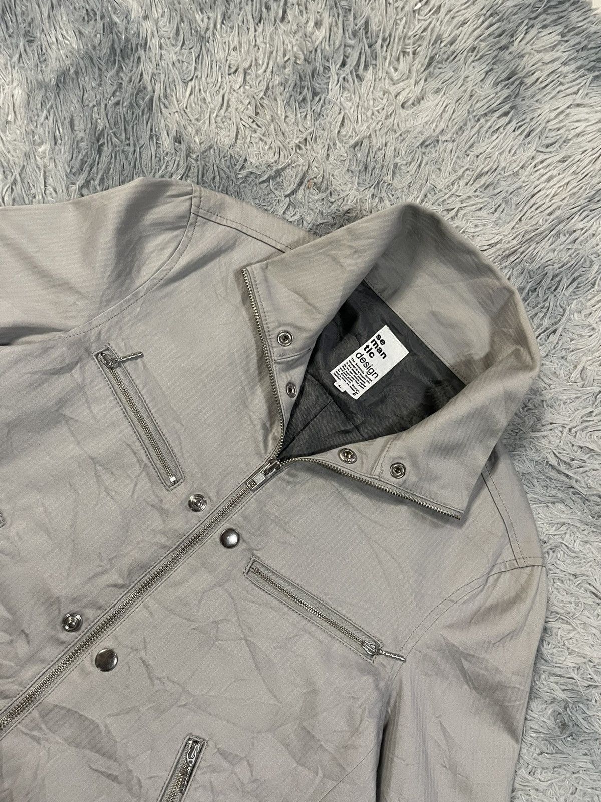 semanticdesign Y2K Semantic Design Japan Womens Long Coat Size L / US 10 / IT 46 - 2 Thumbnail