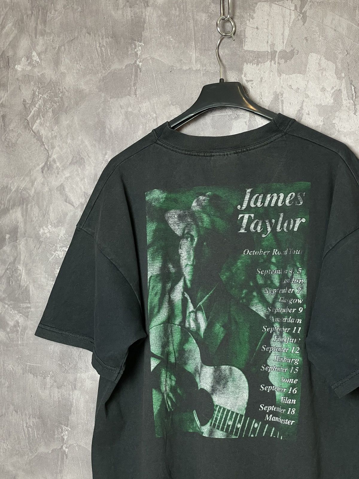Band Tees × Vintage Vintage 90s James Taylor Tisbury Tour T Shirt Size US XL / EU 56 / 4 - 10 Thumbnail