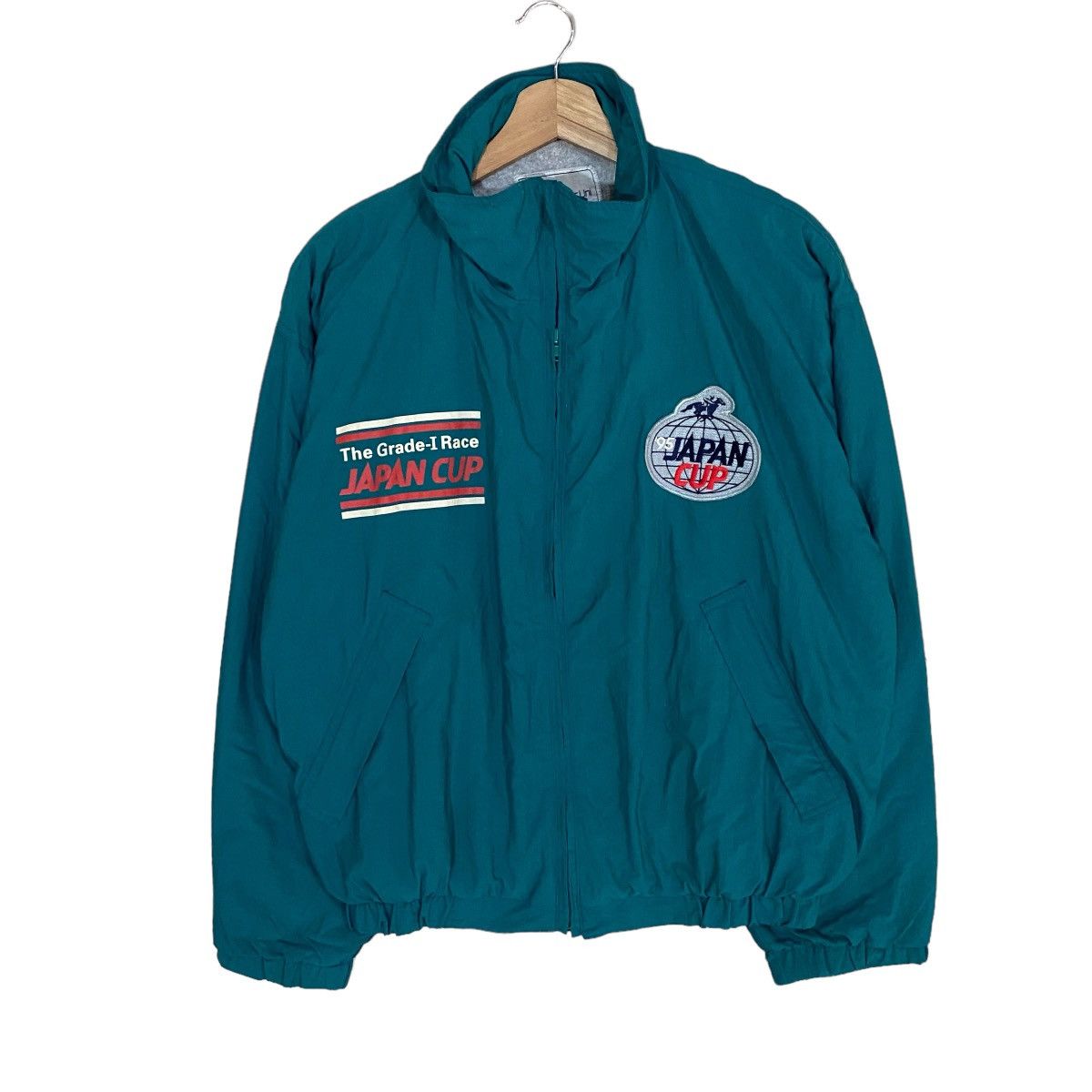 Japanese Brand ⚡️VINTAGES JAPAN CUP RACING G1 BOMBERS JACKET Size US M / EU 48-50 / 2 - 2 Thumbnail