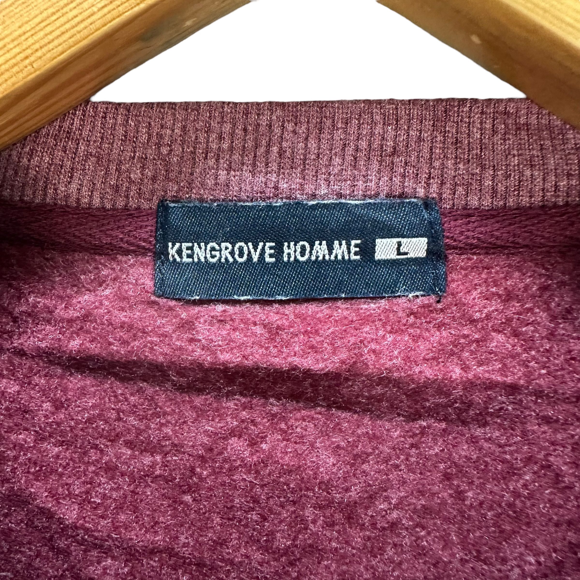 Vintage KENGORVE HOMME RENEW THE ENTIRE SCENE SWEATSHIRTS #8960-42 Size US L / EU 52-54 / 3 - 7 Thumbnail