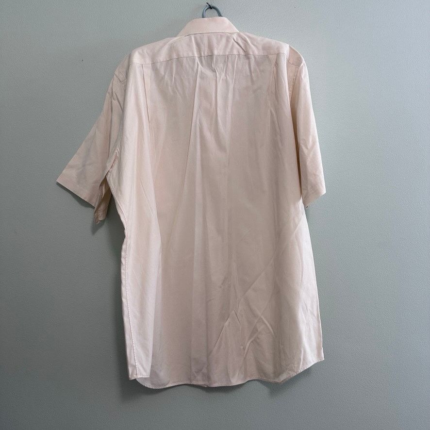 Paul Fredrick Paul Frederick cream short sleeve button down size 16.5 Size US L / EU 52-54 / 3 - 3 Thumbnail