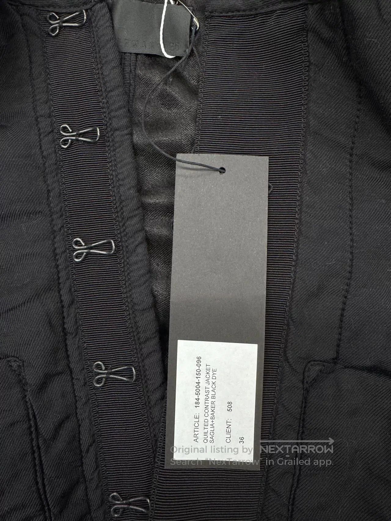 Haider Ackermann Haider Ackermann Women's Quilted Jacket. Size XS / US 0-2 / IT 36-38 - 8 Thumbnail