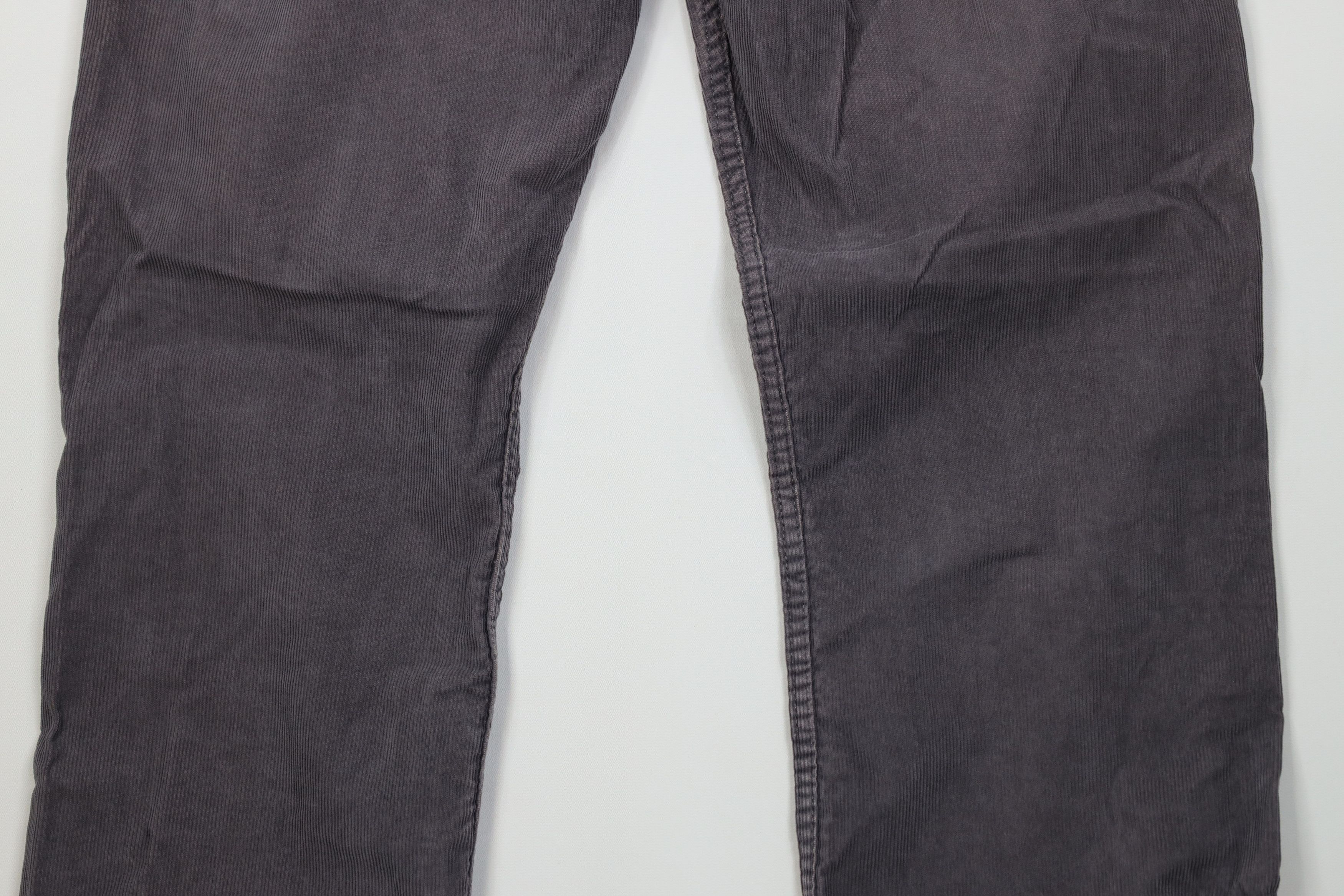 Levi's Vintage 90s Levis 514 Straight Leg Corduroy Pants Gray Size US 33 - 10 Thumbnail