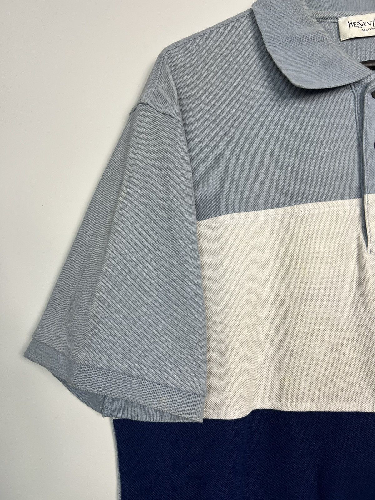 Yves Saint Laurent Polo Shirt Yves Saint Laurent YSL Logo Size US L / EU 52-54 / 3 - 4 Thumbnail