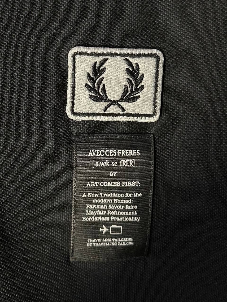 Art Comes First × Fred Perry Fred Perry X Art Comes First Shield Patch Polo Shirt Size US S / EU 44-46 / 1 - 3 Thumbnail