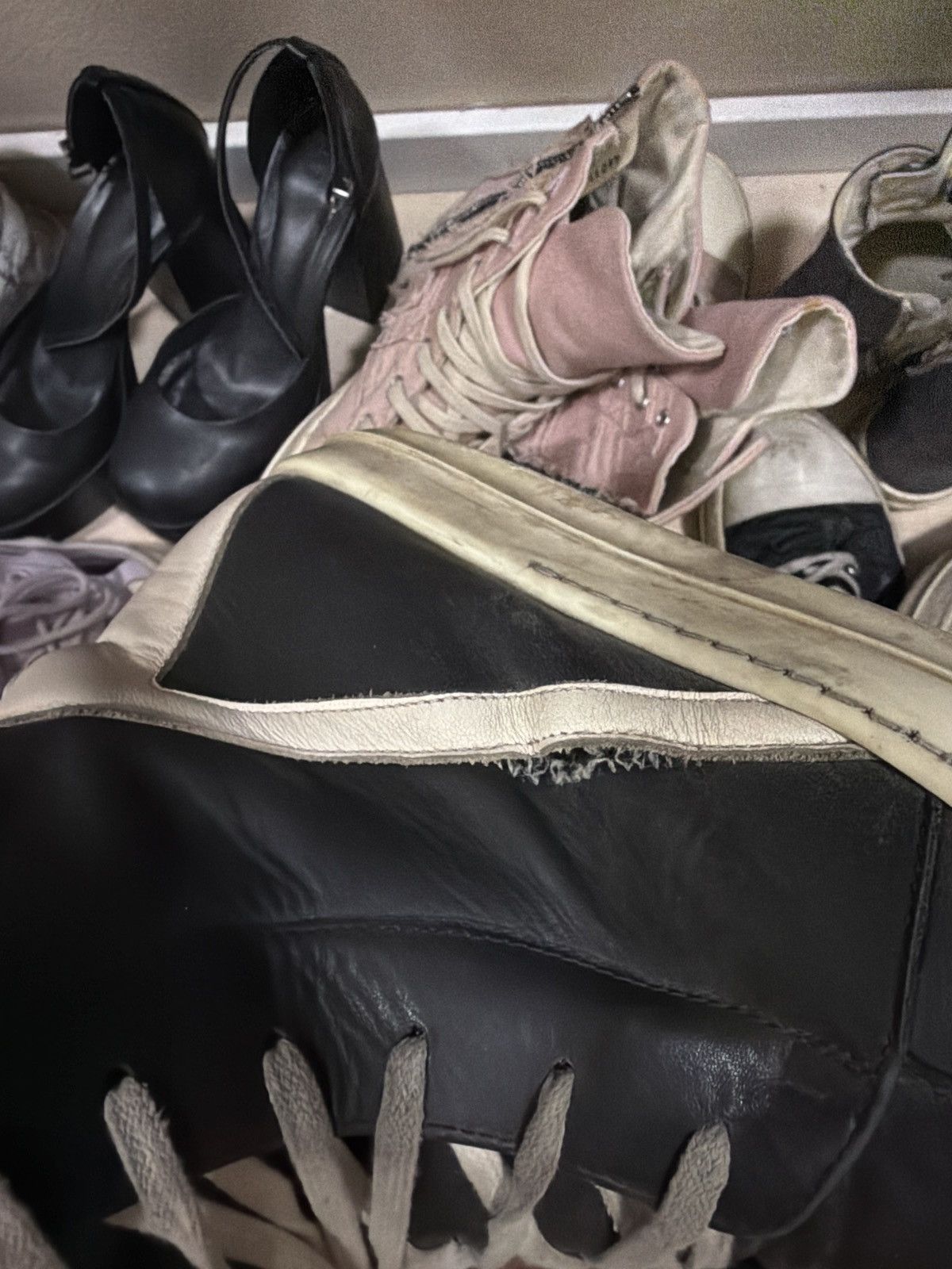 Rick Owens Rick Owens Geobasket Size US 12 / EU 45 - 17 Thumbnail