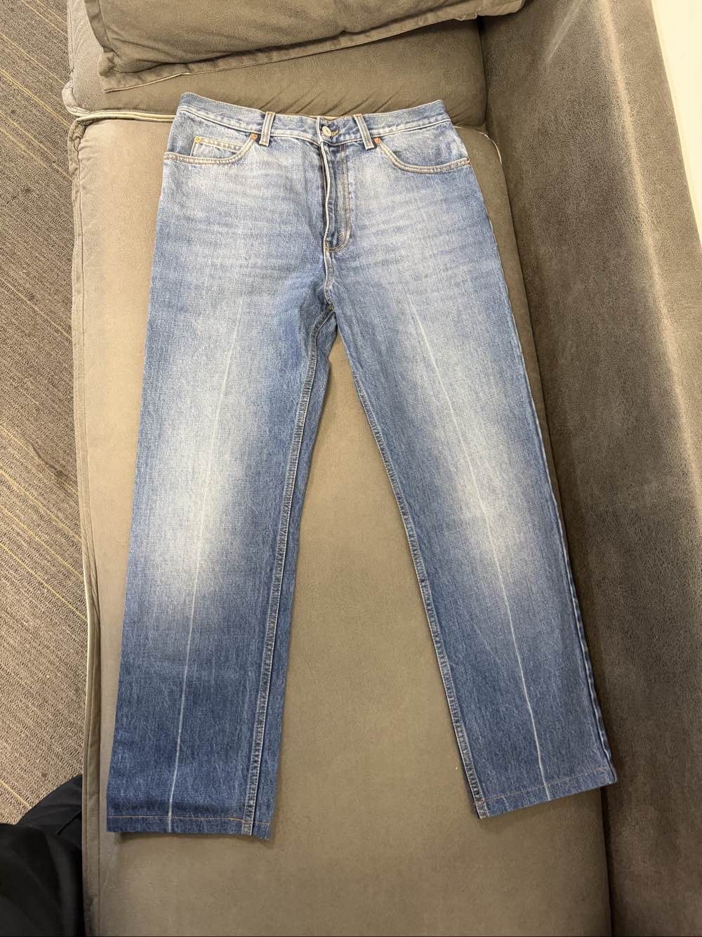 Gucci Gucci Demna Horsebit Washed Denim Jean | Grailed