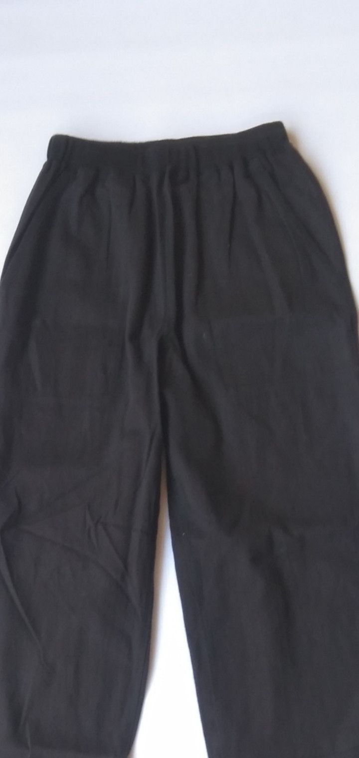 Designer × Issey Miyake Plantation issey miyake black sweatpants Size US 32 / EU 48 - 2 Thumbnail
