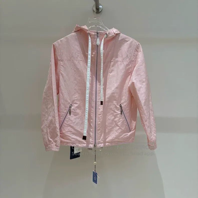 Louis Vuitton Louis Vuitton Pink logo presbyopic full print hooded draws Size XXS / US 00 / IT 34 - 1 Thumbnail