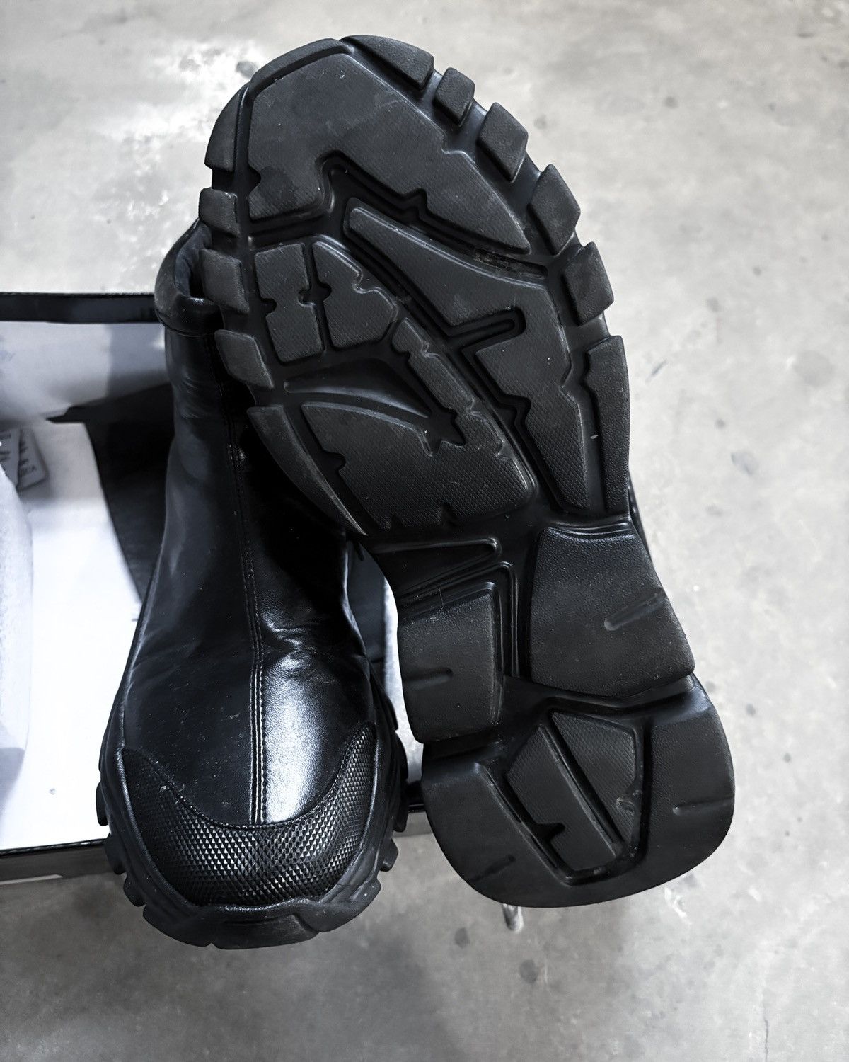 semanticdesign Semantic Design Leather Boots Size US 8 / EU 41 - 6 Thumbnail