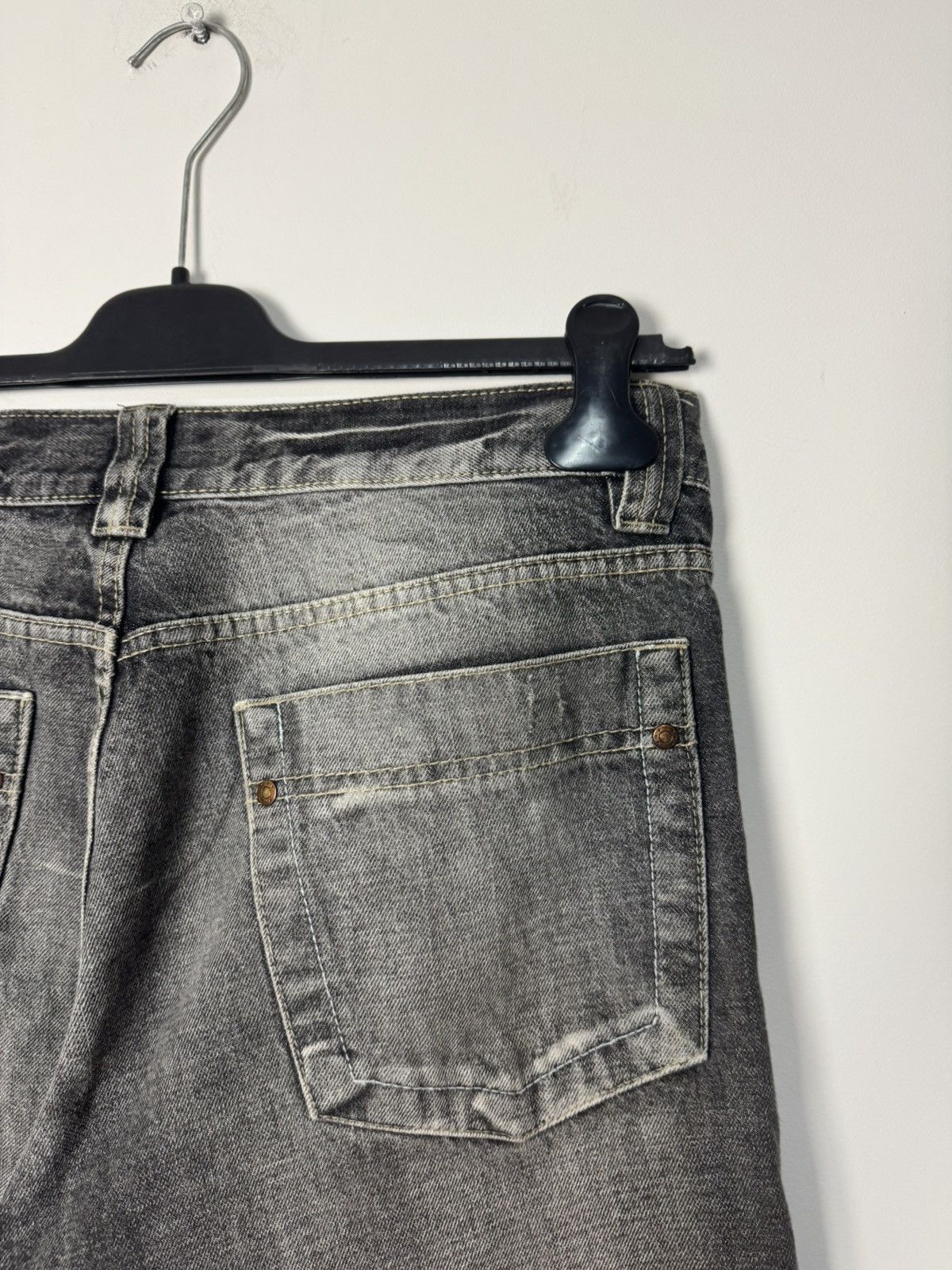 Japanese Brand Japanese Style Panelled Vintage Denim Jeans Avant Garde Size US 33 - 13 Thumbnail