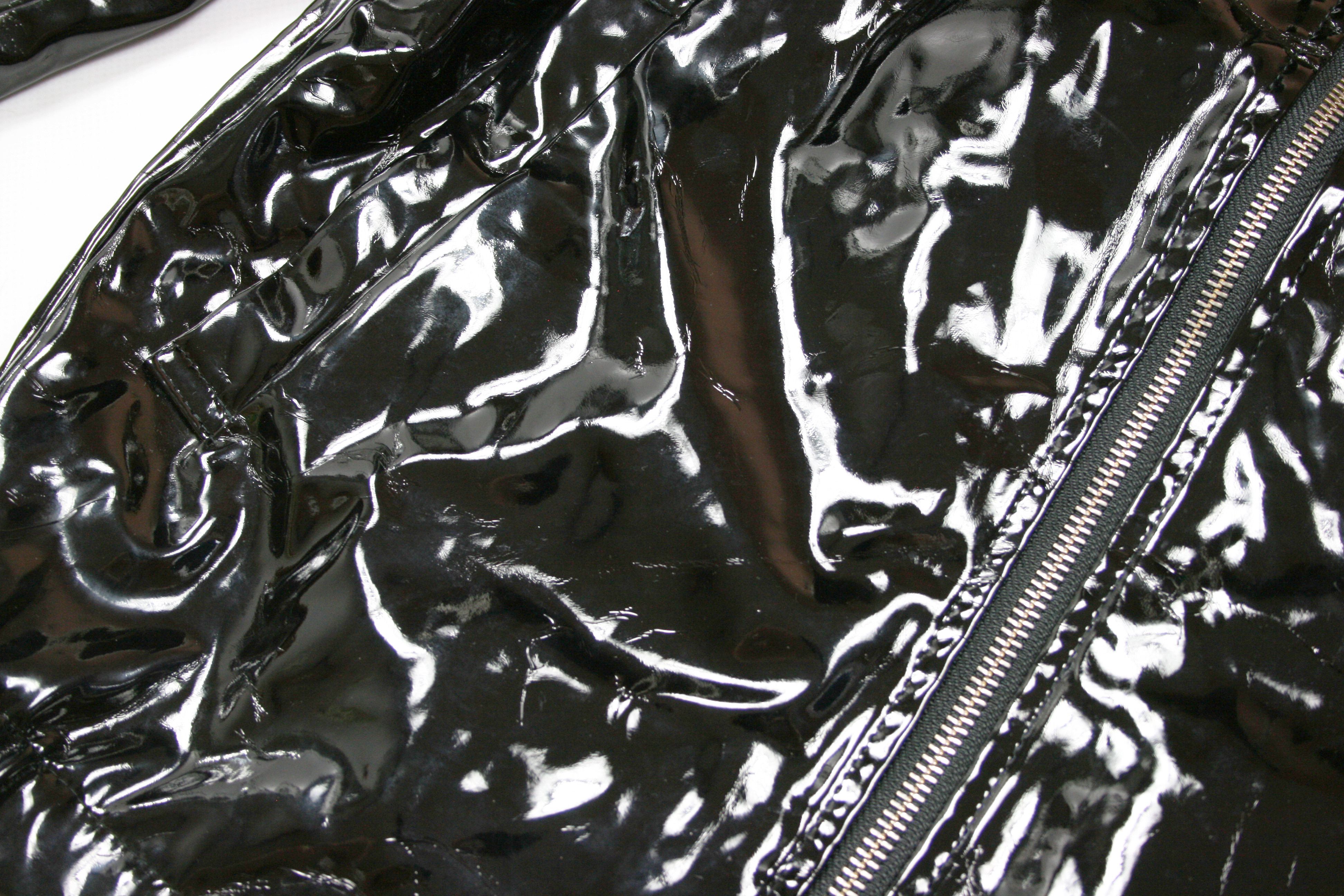 Eytys X H&M Latex Vinyl Patent Jacket Size XS / US 0-2 / IT 36-38 - 9 Thumbnail