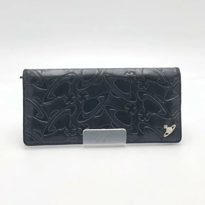 image of Vivienne Westwood Big Wallet Woman Archive in Black, Women's