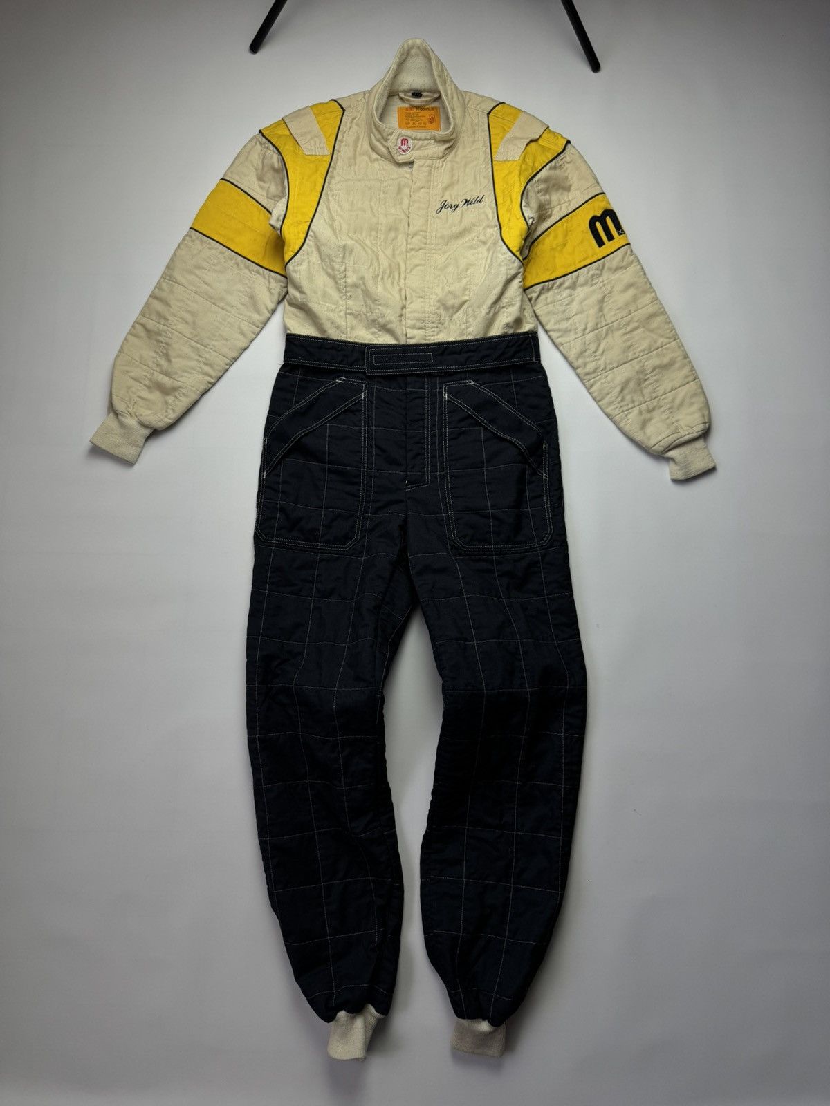 Japanese Brand Vintage 80s Nomex Racing Suit Jumpsuit w/ riri Zippers Size US L / EU 52-54 / 3 - 1 Thumbnail