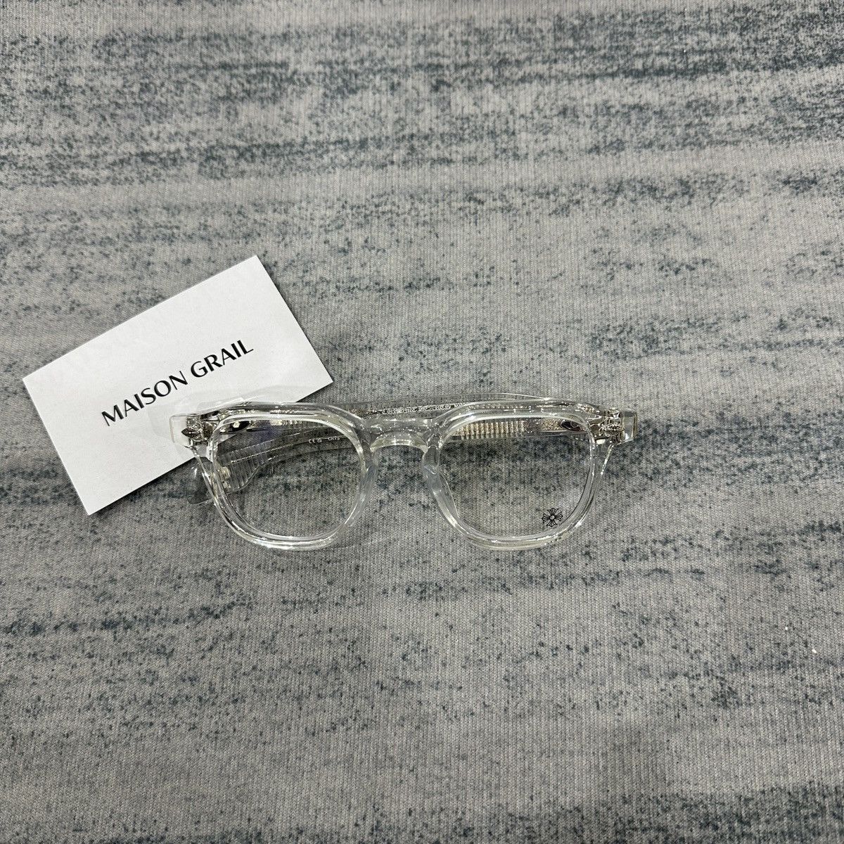 Chrome Hearts CHROME HEARTS CHIRP CHIRP CRYSTAL EYEGLASSES Size ONE SIZE - 3 Thumbnail