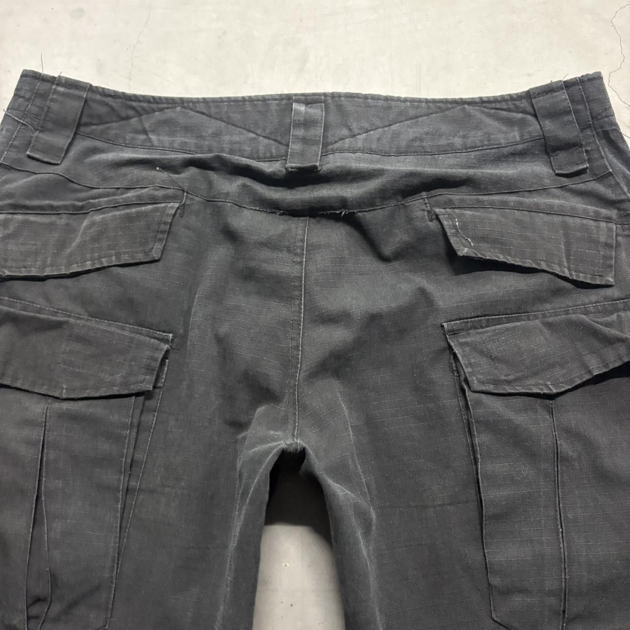 Vintage Crazy Vintage Y2K 2000s Baggy Black Streetwear Style Skater Cargo Tactical Pants! Size US 36 / EU 52 - 7 Thumbnail