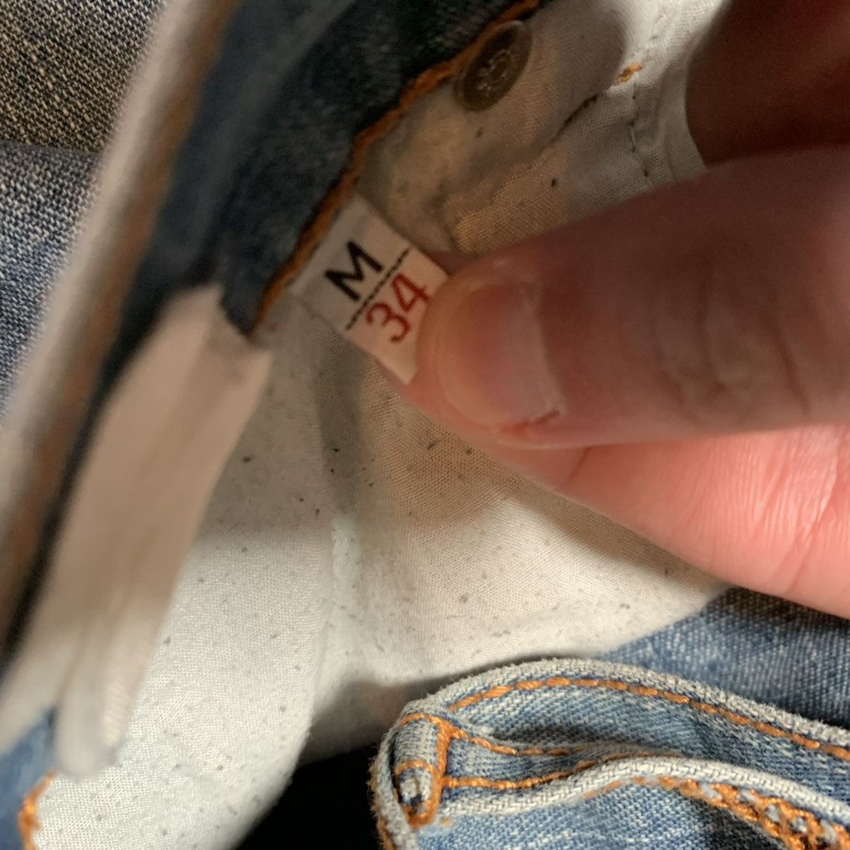 Bape × Kaws A Bathing Ape BAPE Kaws Demim Size US 34 / EU 50 - 7 Thumbnail