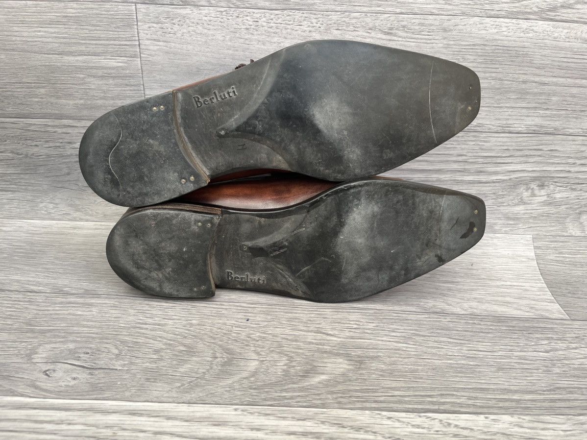 Berluti $1700 Berluti scritto patina tassel penny loafers sz 7.5 Size US 8.5 / EU 41-42 - 10 Thumbnail