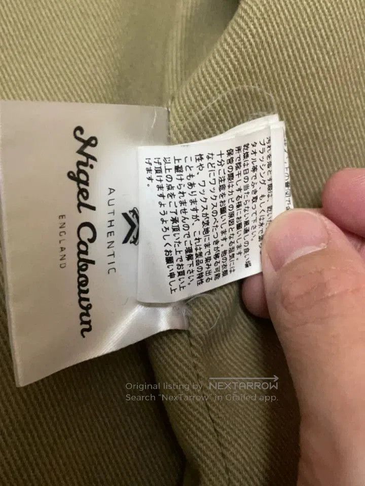 Nigel Cabourn Nigel Cabourn Classic Cameraman Jacket. Size US S / EU 44-46 / 1 - 5 Thumbnail