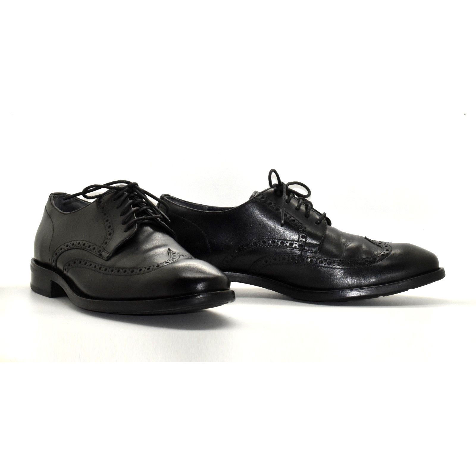Cole Haan COLE HAAN Grand OS Leather Wingtip Oxford Shoes 206801 10M Size US 10 / EU 43 - 1 Thumbnail