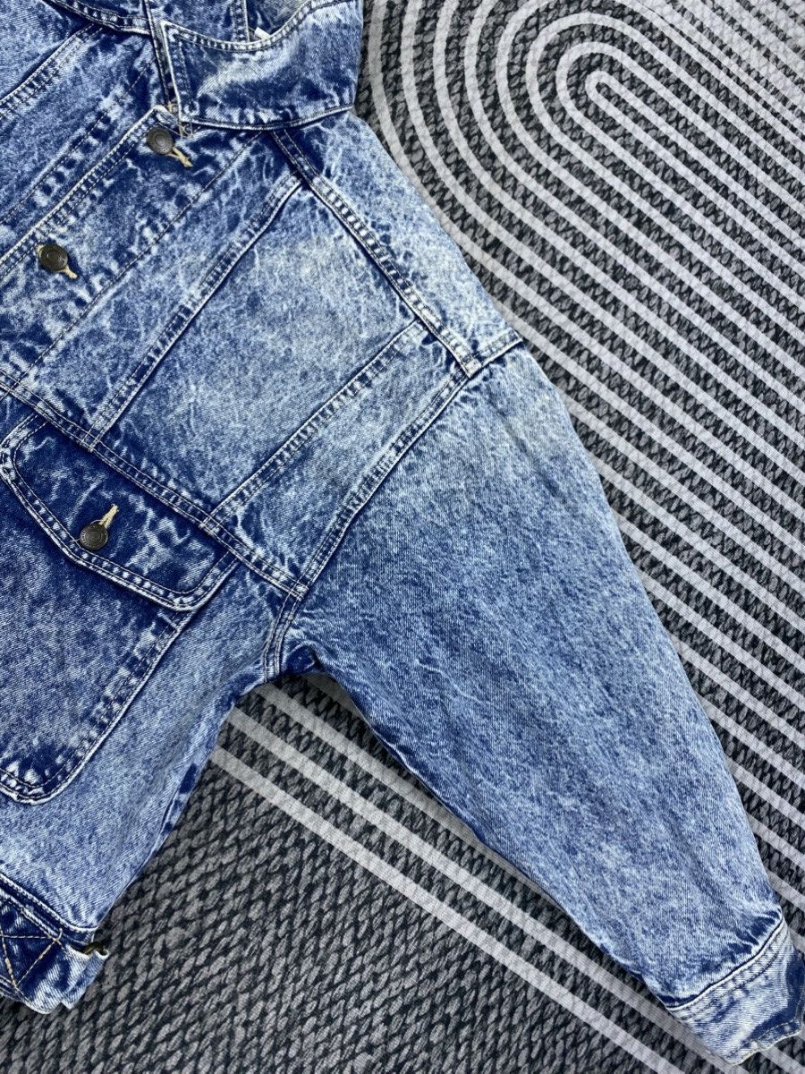 Japanese Brand Vintage Bell Scott Blue Washed Baggy Trucker Denim Jacket Size M / US 6-8 / IT 42-44 - 9 Thumbnail