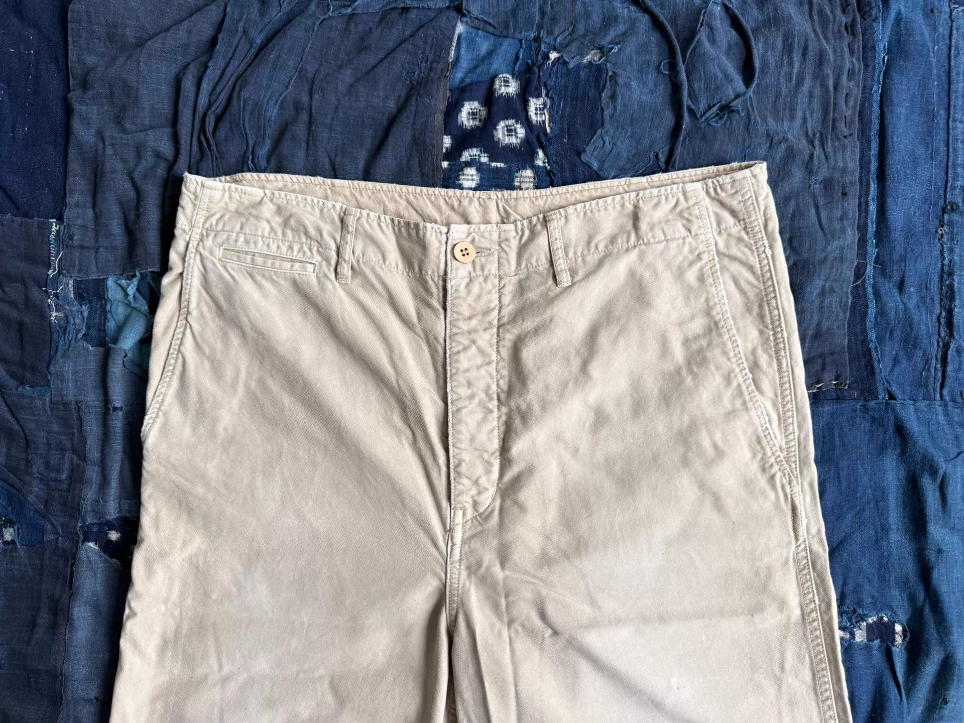Visvim VISVIM 25SS EX WIDE CHINO CRASH Khaki 4 Distressed Washed Size US 36 / EU 52 - 4 Thumbnail