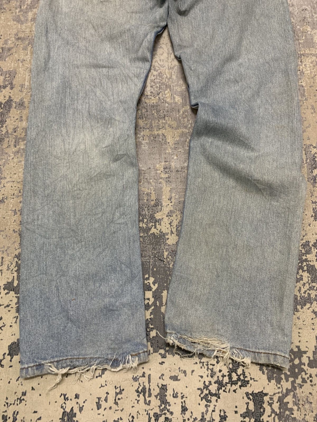 Levi's Size 32x31 Vintage Y2K Levi's 505 Distressed Denim Jeans Size US 32 / EU 48 - 11 Thumbnail