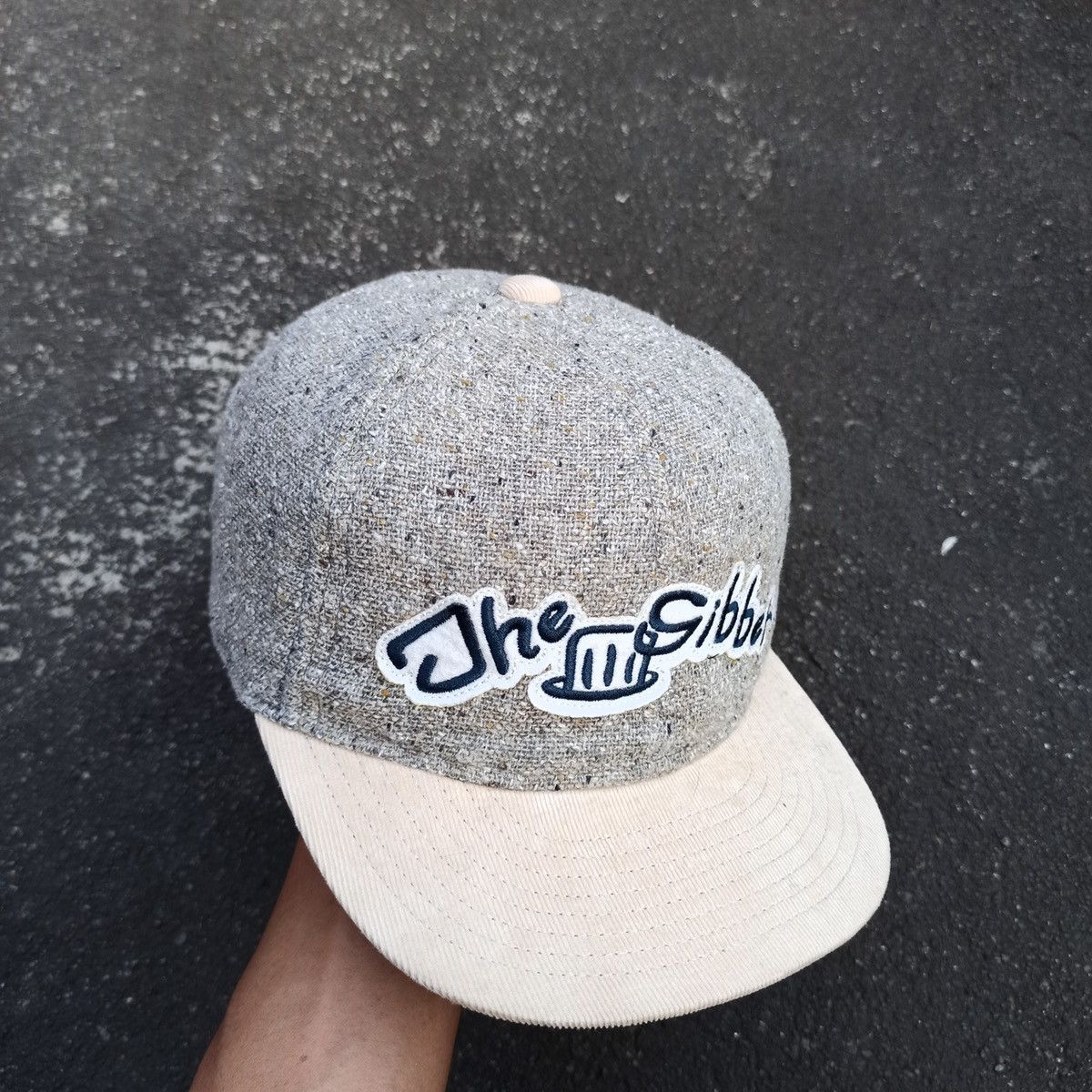 Japanese Brand Unique materials. Snapbacl The sibber hat by ungrid Size 38 - 7 Thumbnail