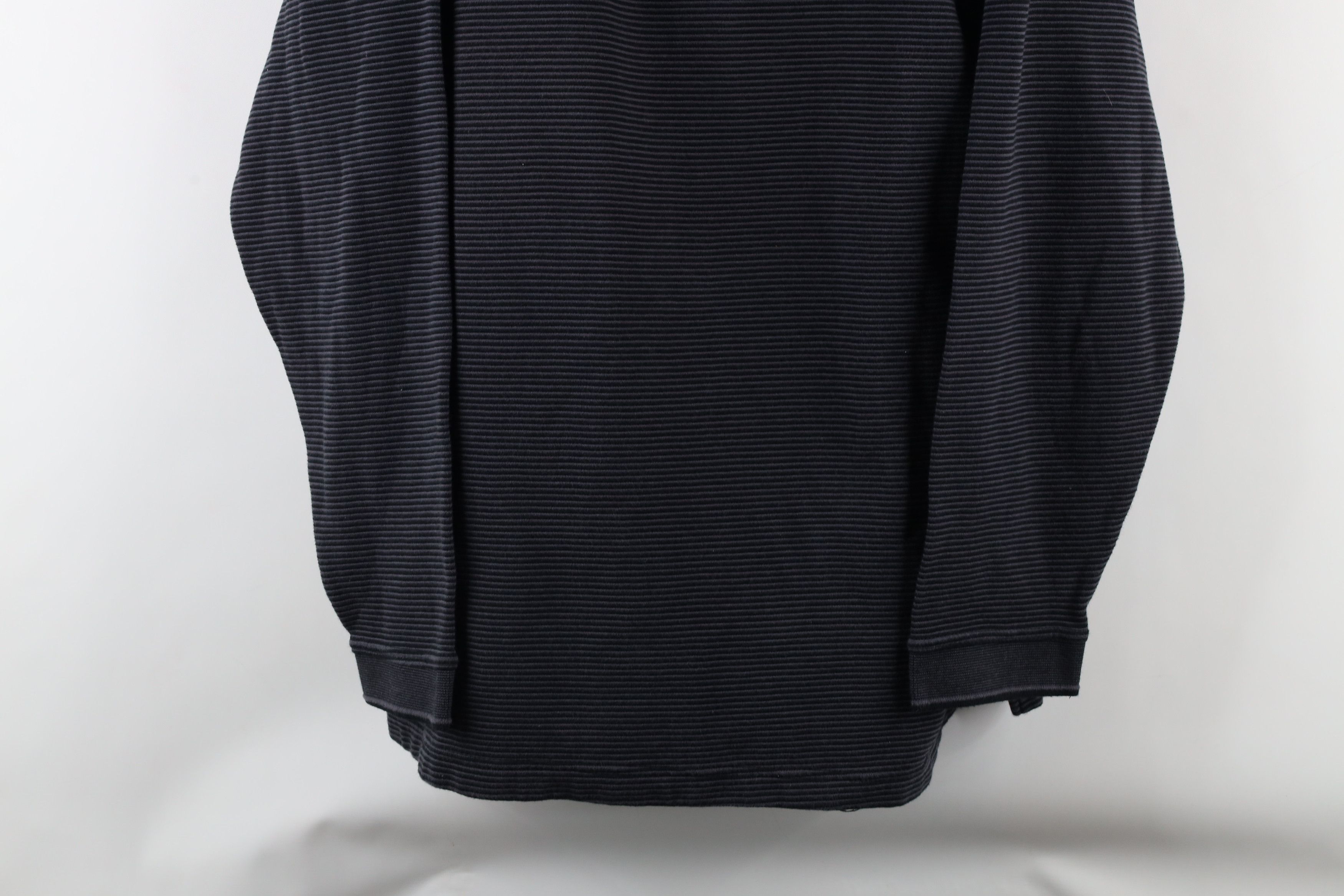 Vintage Vintage 90s Streetwear Ribbed Knit Long Sleeve Rugby Polo Size US XL / EU 56 / 4 - 3 Thumbnail