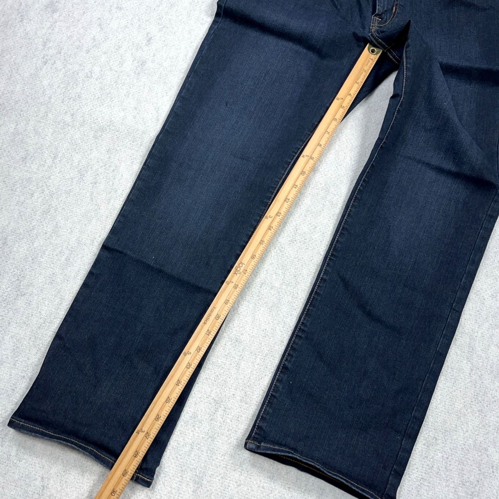 American Eagle Outfitters American Eagle Jeans Men 33x30 Dark Wash Straight Leg 5-Pocket Denim Cotton Belt Loops Regular Fit Vintage No Size US 33 - 6 Thumbnail
