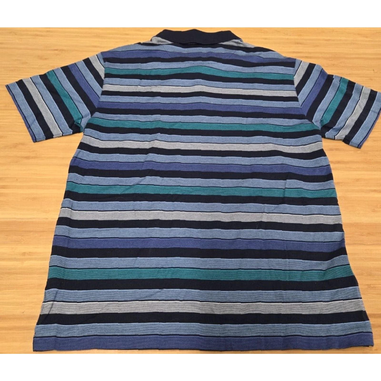 Nike VINTAGE Nike Tiger Woods Collection Polo Shirt TW Golf Dri-Fit Blue Medium Size US M / EU 48-50 / 2 - 3 Thumbnail