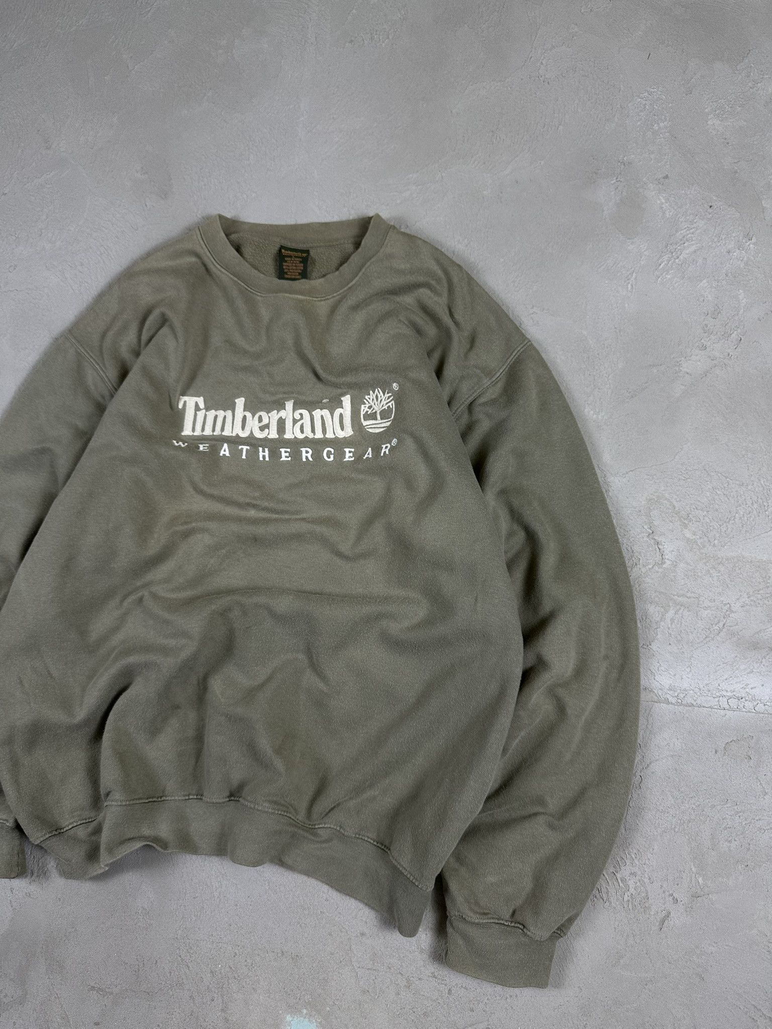 Timberland Vintage Y2k Timberland Boxy Oversized Spellout Sweatshirt Size US L / EU 52-54 / 3 - 3 Thumbnail