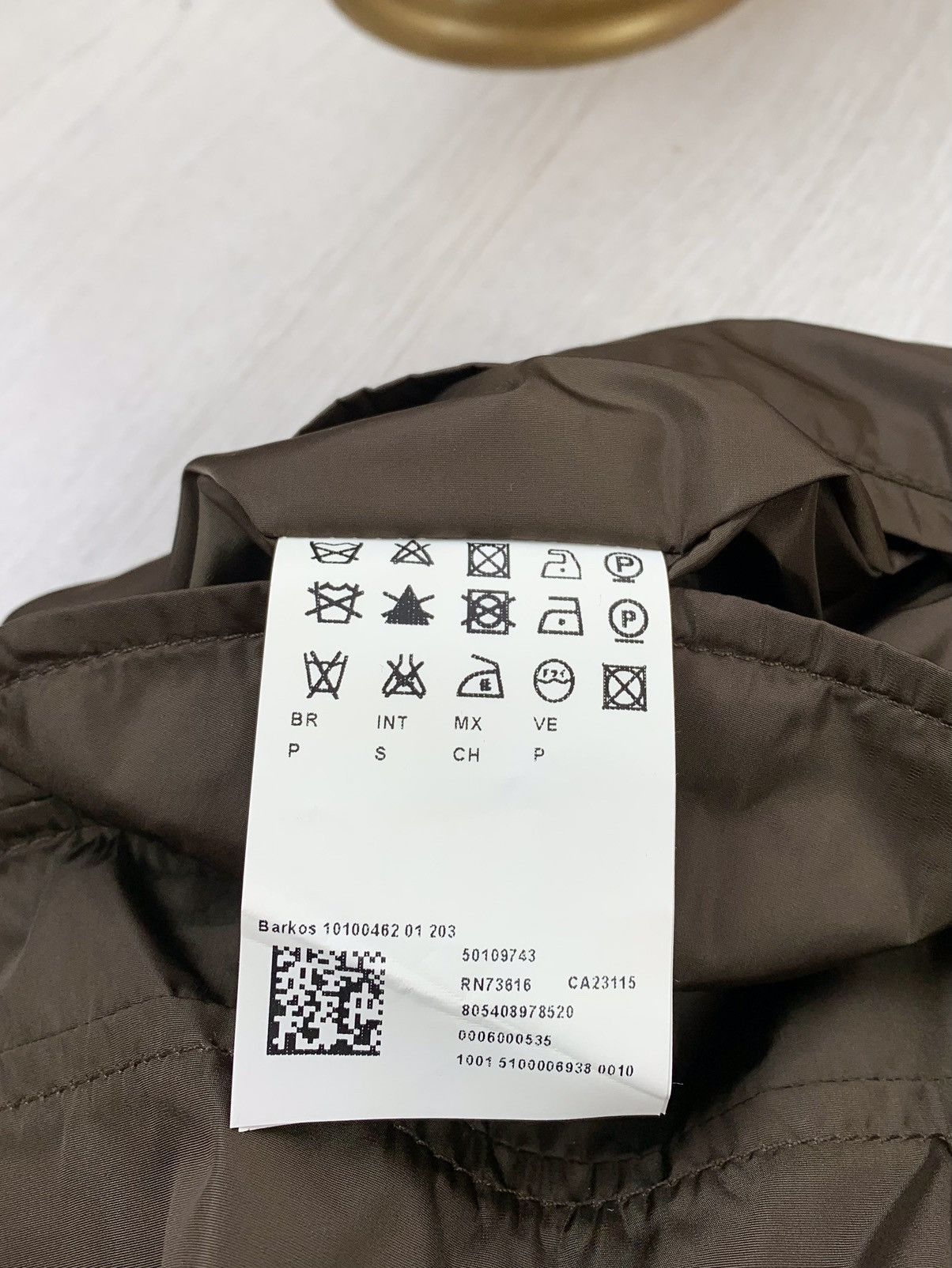 Hugo Boss HUGO BOSS Multipocket Full Zip Jacket Brown Size S Size US S / EU 44-46 / 1 - 10 Thumbnail