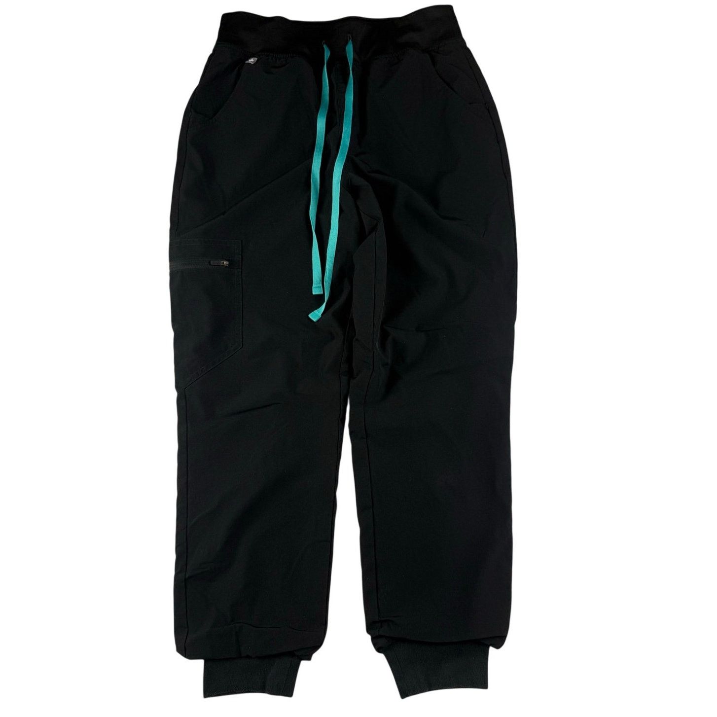 Other FIGS Zamora FreeX Lined Jogger Scrub Pants - Black, Small Size 24" / US 00 / IT 34 - 1 Thumbnail