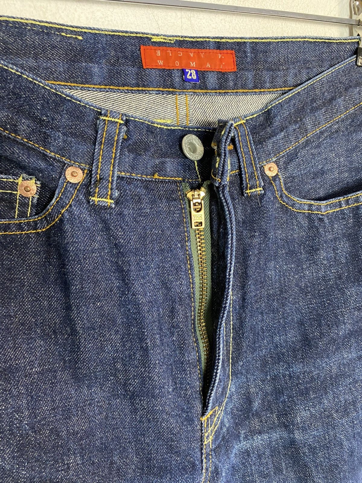 Other Miracle Woman Japan Selvedge Indigo Denim Jeans Straight Cut Size US 28 / EU 44 - 7 Thumbnail