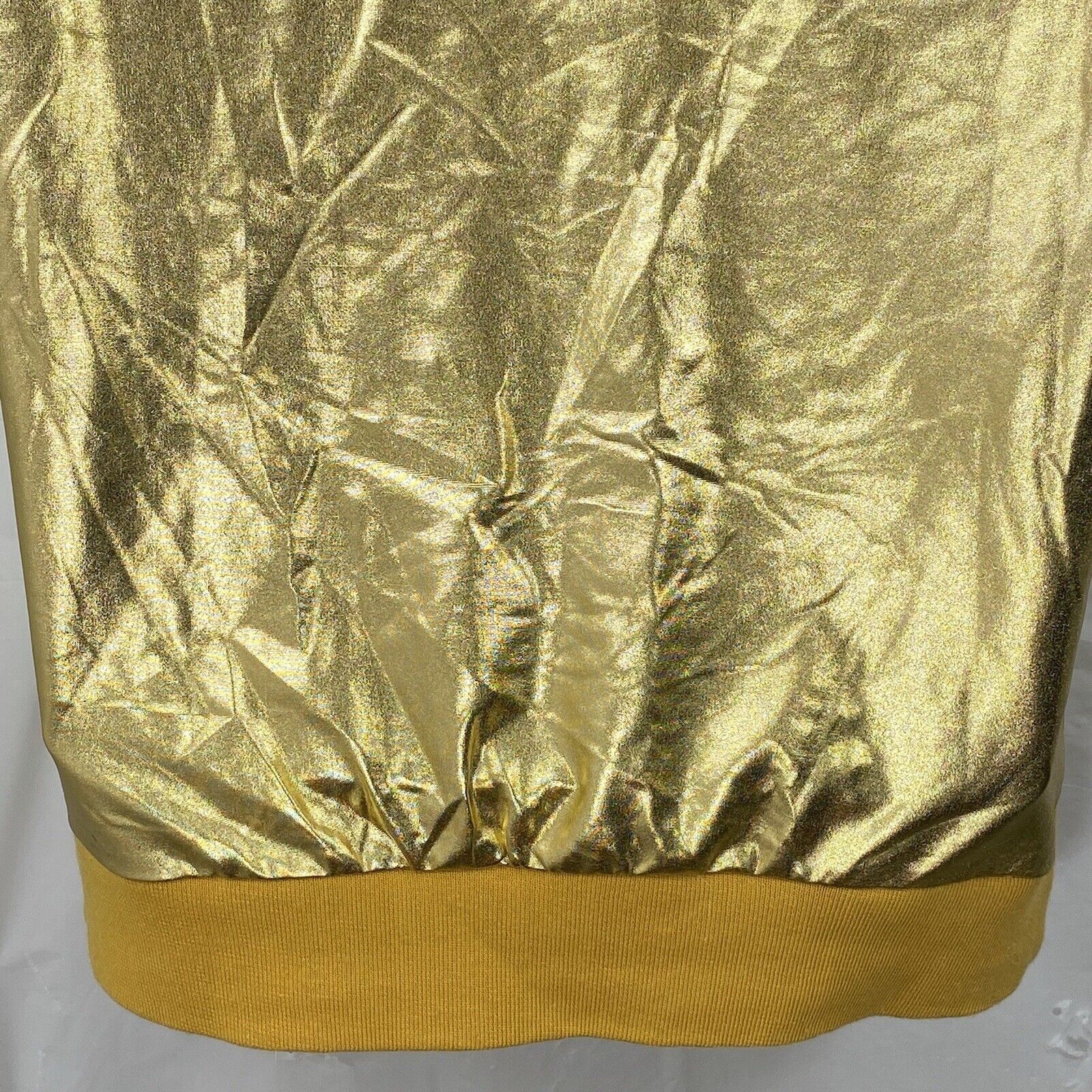 Other JOGAL Hooded Shirt Shiny Golden Reflective Hoodie NWT Size S / US 4 / IT 40 - 7 Thumbnail