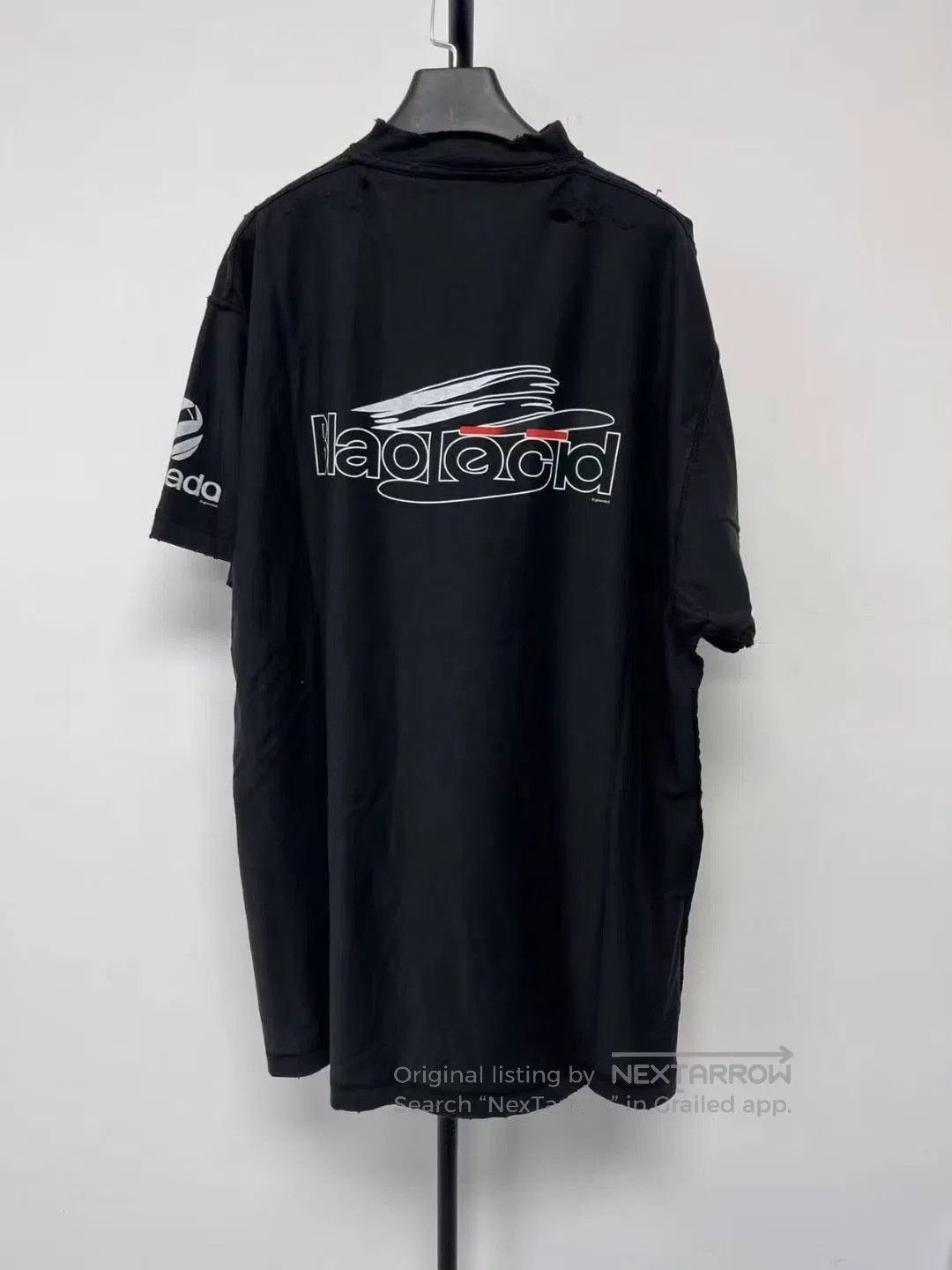 Balenciaga Balenciaga Men's Logo Print Crewneck T-Shirt. Size US M / EU 48-50 / 2 - 2 Thumbnail