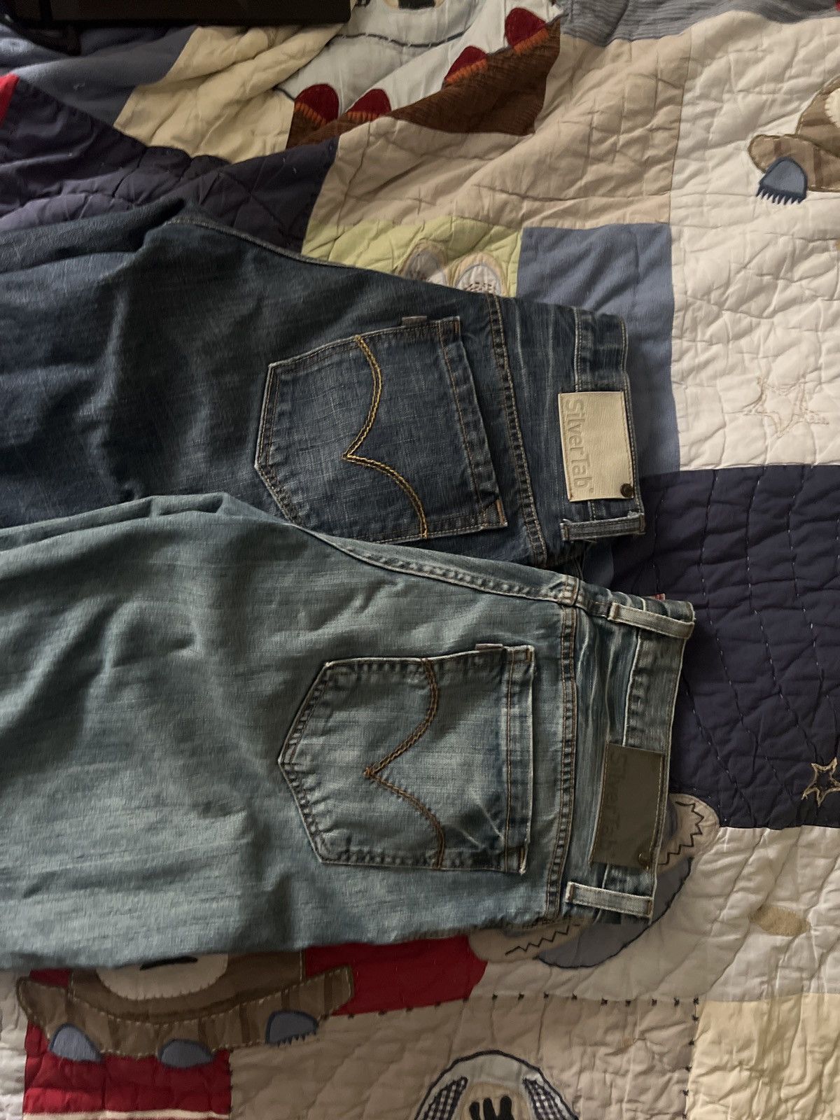 Levi's BUNDLE LEVIS SILVER TABS 2 PAIR SPEICAL DOE MY FRIEND Size US 33 - 9 Thumbnail
