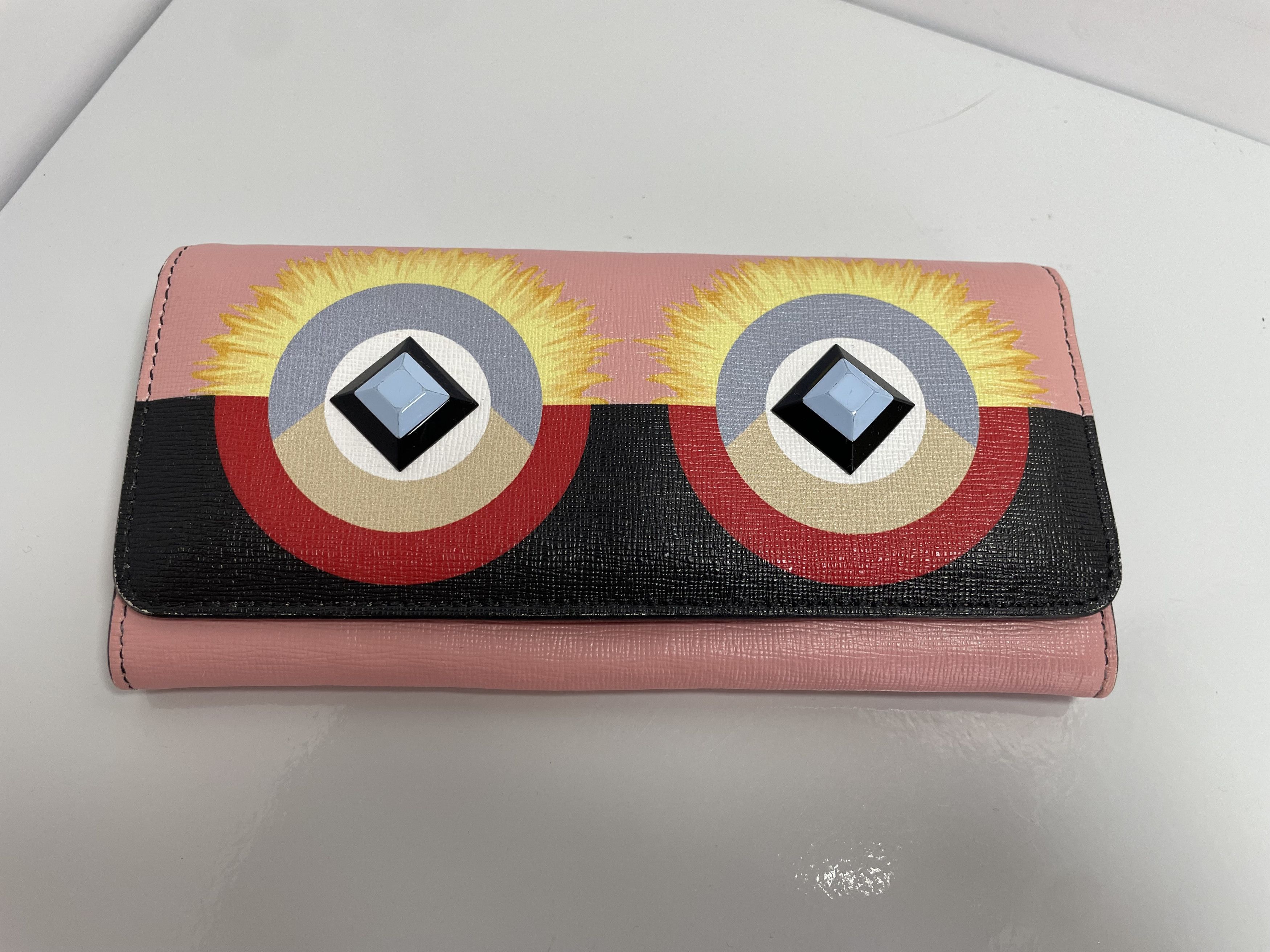 Fendi Fendi Crystal Eye Monster Wallet Size ONE SIZE - 1 Thumbnail