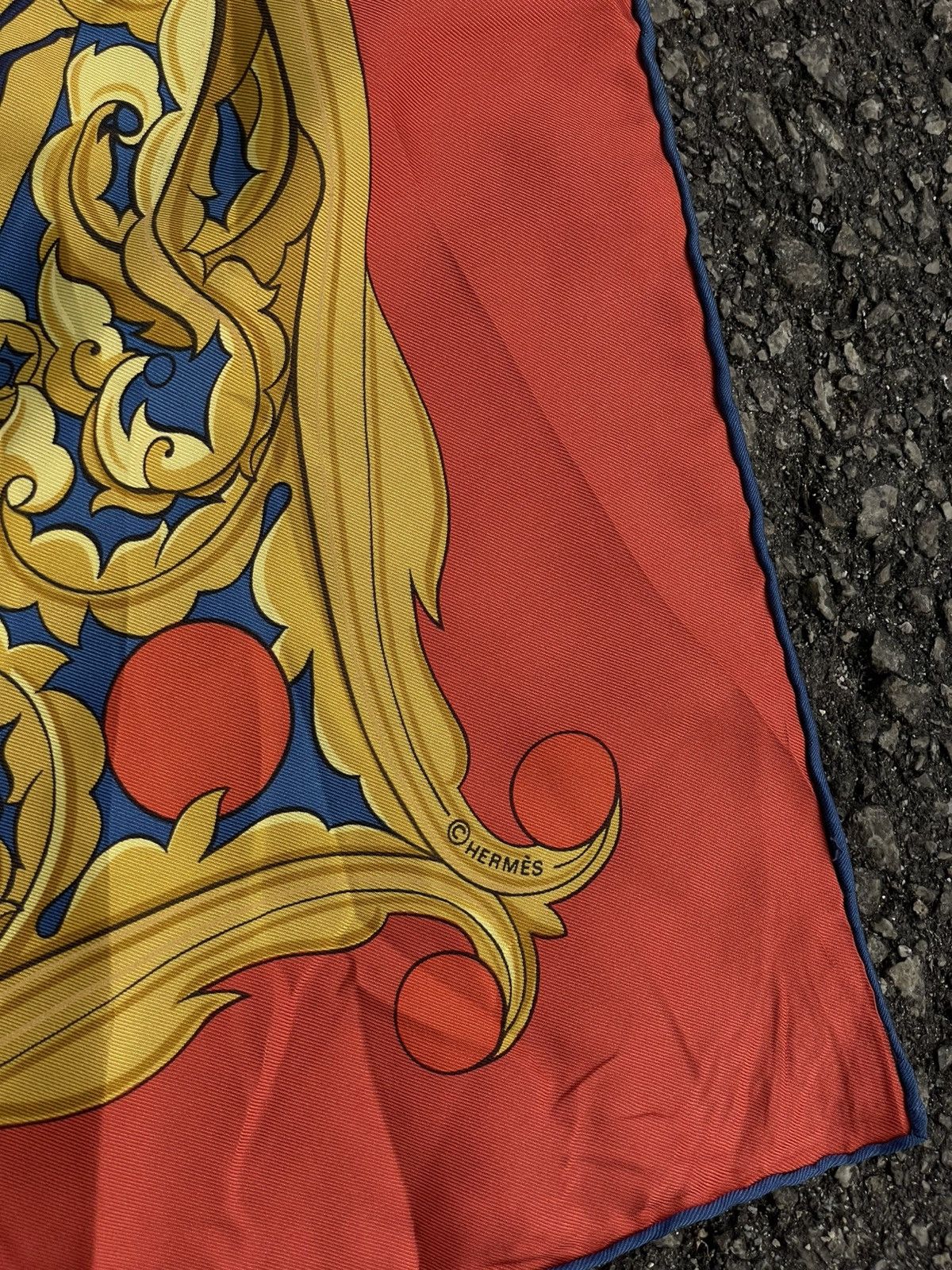 Hermes Hermès 90 | Silk Scarf Size ONE SIZE - 4 Thumbnail