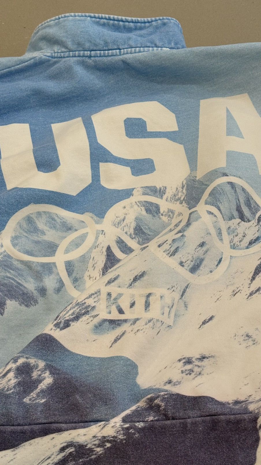 Kith Kith for Team USA Summit Winter Mountain Quarter Zip Size US L / EU 52-54 / 3 - 6 Thumbnail